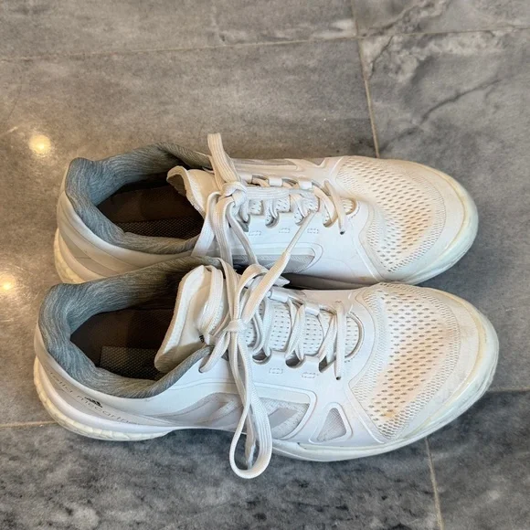 Adidas Stella McCartney White Tennis Shoes - Picture 4 of 4